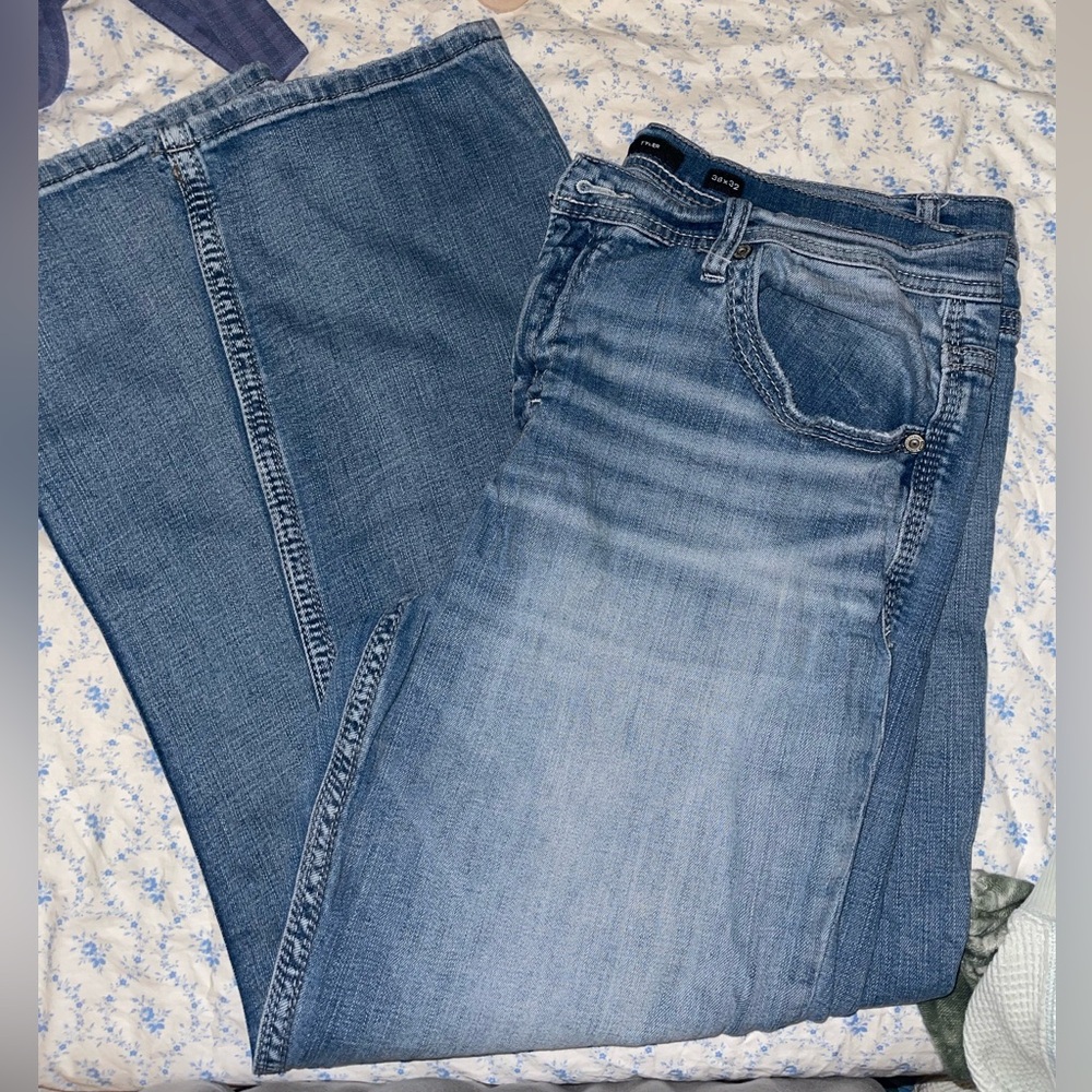 men’s buckle jeans